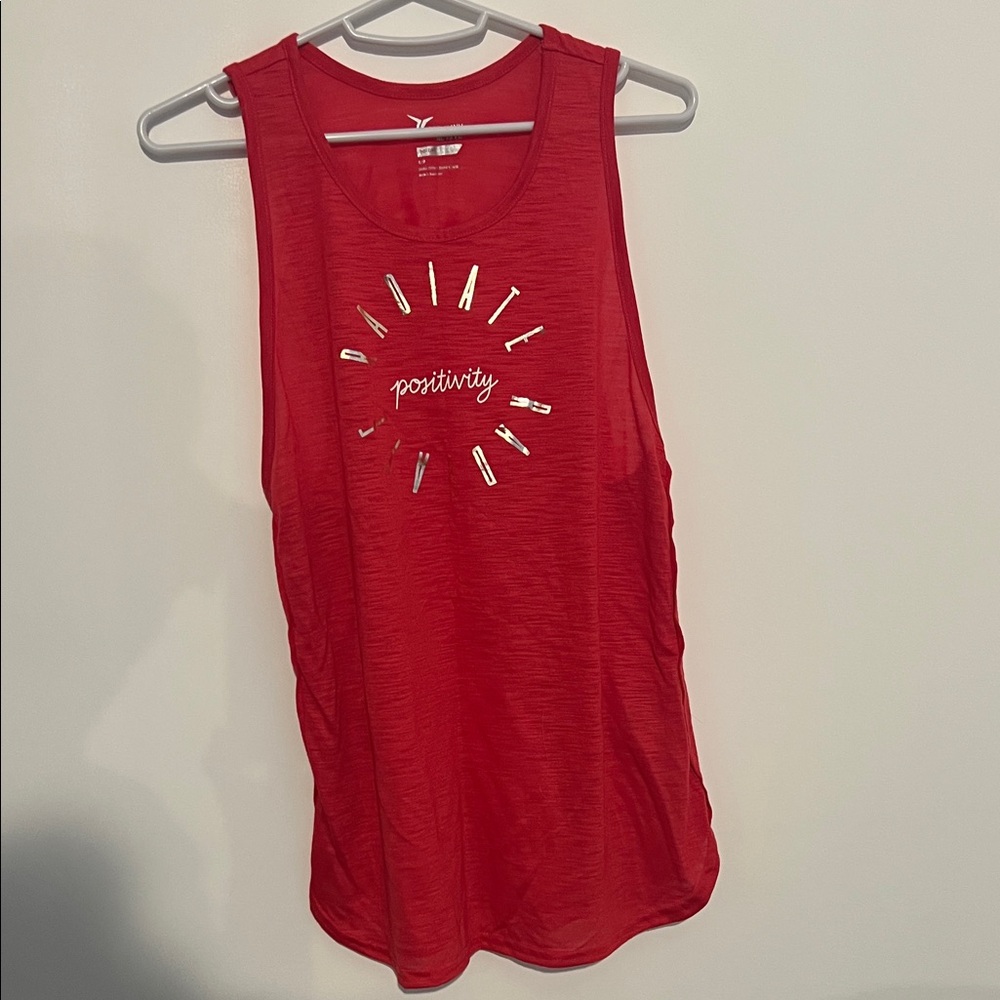 Old Navy Radiant Red Women's Tank Top